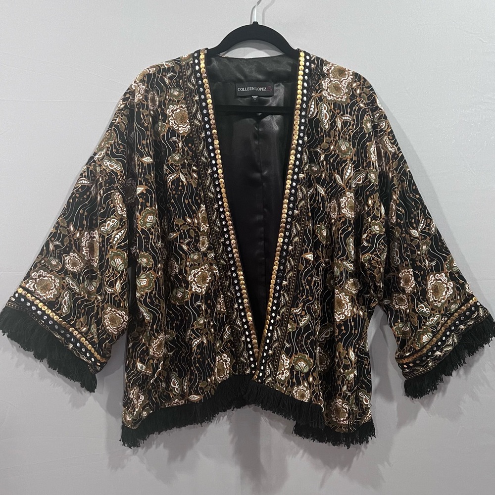 Embellished Boho Jacket
